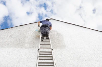 Peinture extérieure à Fontaines-Saint-Clair — façades et ravalement
